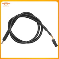 [CloudsMiles] 1Pcs USB 9Pin to USB Type C Cable for Computer Motherboard to USBC Secondary Screen PC