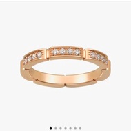Cartier/卡地亞 LOVE 系列 Maillon 鏈結滿鑽戒指