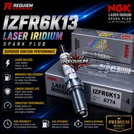 NGK IZFR6K-13 (6774) Laser Iridium Spark Plug For Vios/ Camry/ City/ Accord/ Jazz/ Fit
