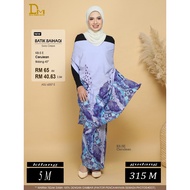 BATIK BAIHAQI CREPE  by DESA MURNI BATIK - ALANA 4- KAIN PASANG- SERAGAM OPEN METER-READY STOCK!OFFE