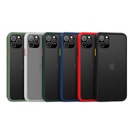 QinD Apple iPhone 11 Pro 5.8 雙料膚感保護殼(黑色)