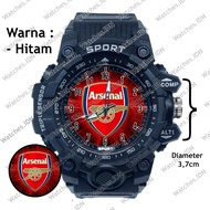 Wrist Watch men sport water repellent model club Arsenal