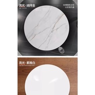 Stone Plate Lazy Susan Household round Table Dining Table Rotating Disc New Light Luxury with Base Hotel Marble