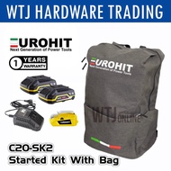 EUROHIT C20-SK2 Lithium-Ion Battery Started Kit 20V 2.0Ah (SET)