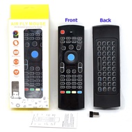 Backlit MX3 Air Mouse Wireless Keyboard 2.4G Remote Control IR Fly Back light MX3L universal dongle 