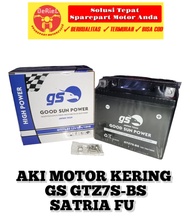 AKI MOTOR GS SATRIA FU GTZ7S-BS GOOD SUN POWER JAPAN TECHNOLOGI KUALITAS TERJAMIN