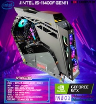 Gaming Computer I5 11400F l GTX1070 8G [SKU0115] RAM16 l Water cooling l CASE หุ่นยนต์