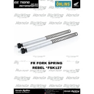 OHLINS FR FORK SPRING *FSK127 FOR HONDA REBEL OFFER PROMOSI CLEAR STOCK