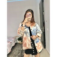 Tie dye jeans Jacket