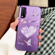 VRQR Phone Case for Vivo Y20 2021 Y20A Y20T Y20i Y20S G Y12A Y12S 2021 Y3S 2021 Casing Butterfly Ser