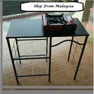 3V METAL KITCHEN STOVE RACK /Gas Rack/Cooking Table/Rak Dapur Gas/Rak Tempat Memasak