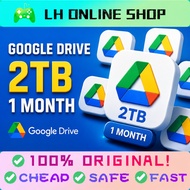 [Google Drive] GOOGLE DRIVE 2TB + GEMINI AI PRO 1 MONTH SHARING | Private & Stable