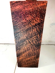 Pot motiv serat kayu media bunga artificial Ukuran Tinggi 40CM / Pot partikel / pot pohon hias / pot