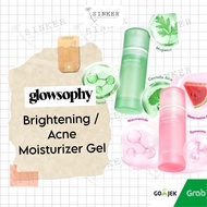 Glowsophy Moisturizer CICA Centella Soothing Acne Moisturizer Gel Watermelon Brightening Moisturizer