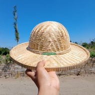 Round Bamboo Hat, Capil PETANI, Creative Hat