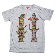 Totem pole unisex men woman cotton mix Chapter One T-shirt