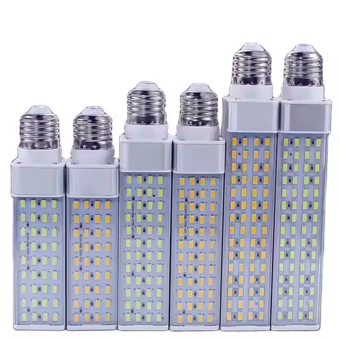 1pc Low Voltage E27 12v 24v 36v LED Corn Bulb Horizontal Plug Light 12w 15w 20w 3000k Natural White 