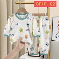 Children's Long-Sleeved Long-Legged Pajamas 2-9 Choose The Pattern.