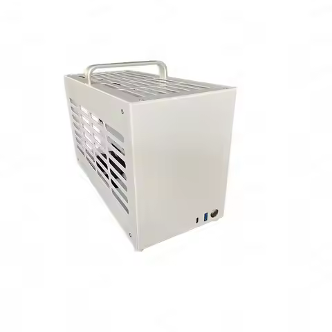 D30 Pro Mini ITX Case, Supports SFX & ATX PSU, All Metal Small Form Factor Chassis