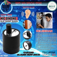 Fungsional Ear Listen Mini Spy Bug Wall Home Microphone Alat Pemantau