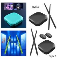 [whfashionkk] Electronic Drum Set Support Headphones Lightweight Durable Air Drum Set for