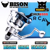 รอกตกปลา รอกสปินนิ่ง BISON ORCA SERIES (มีให้เลือกหลายเบอร์)