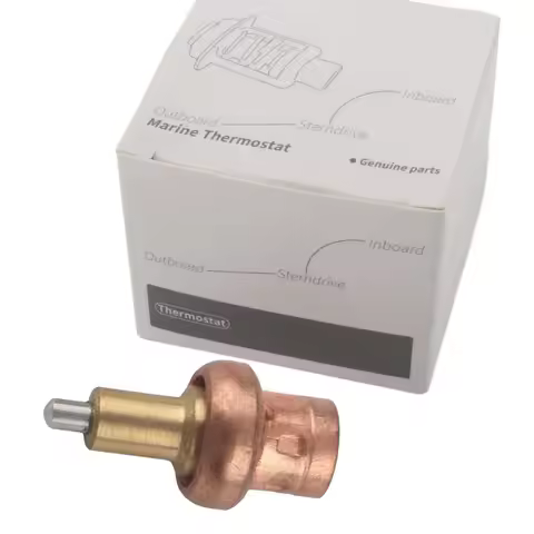 Soxa Marine 143°F 62°C Thermostat For Evinrude Johnson OMC Most 3 & 4 cyl 1985-1990 0384719 0777838 
