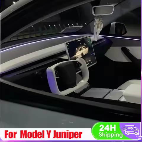 3.0 Version Yoke Handle Model Y Juniper Yoke Steering Wheel For Tesla Model Y Juniper 2026 Steering 