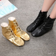 🚓High-Top Dancing Shoes Women's Soft Bottom Jazz ShoesPULeather Jazz Boots Modern Dance Folk Dance Internal and External