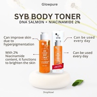 SYB Toner AHA Skinboost skin whitening angkat daki SYB Forte Toner Badan Fresh Red Jelly Toner Badan