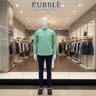 KEMEJA Rubble - Sage Green Men's Long Shirt