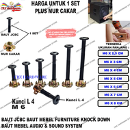 BAUT JCBC PLUS MUR TANAM CAKAR M6 BAUT MEBEL DIPAN FURNITURE BAUT BOX SPEAKER