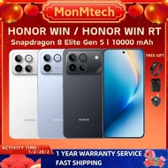 HONOR WIN Snapdragon 8 Elite Gen 5 / HONOR WIN RT Snapdragon 8 Elite 6.83" 185Hz 10000mAh 100W Honor