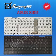 Keyboard คีย์บอร์ด ASUS X451 X451C X451CA X451MA X451MAV X452 X453 A455 X455 R455 A455L F455 K456U X455L K455L X403M X454L ไทย-อังกฤษ