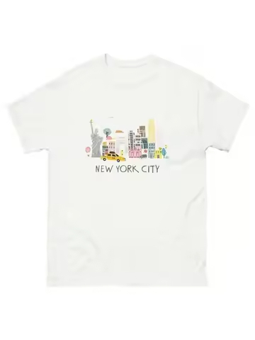Summer Fashion Design: Fun Printed T-shirts, New York City Shirts, New York Men's and Women's Shirts