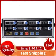 CAL-8B Portable Calculagraph, 8 Channel Digital Timer, Kitchen Cooking Timing LCD Display Clock Shak