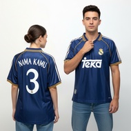 Retro Jersey Rl mdrd 3rd Teka 1998 2000 Football Shirt Rlmdrd Vintage Navy Custom Name Back Number N