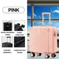 18 inci Tangan Bawa Bagasi 7kg Beg Bagasi Perjalanan Kecil Perjalanan Universal Wheel Combination Lo