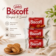 Lotus Biscoff Biskut Karamel Rangup Pelbagai Perisa 50g