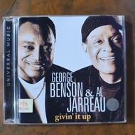 Music CD GEORGE BENSON & AL JARREAU givin' it upOriginal