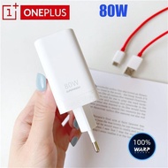 80W Oneplus Supervooc Charger Fast Warp Charge Adapter 1M Type C Cable For Oneplus 1+ 9 10 11 Pro AC