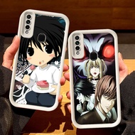 White Casing for OPPO Reno F15 A91 A53 A53S A31 A33 3 S89 Death Note