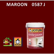 MAROON 0587 J ( 5L ) JOTUN ESSENCE EASY CLEAN INTERIOR MATT FINISH / EASY WASH PAINT