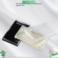 IESPOIRHA Eyelash Storage Box,  Square Shape False Lashes Show Box, Plastic Storage Box