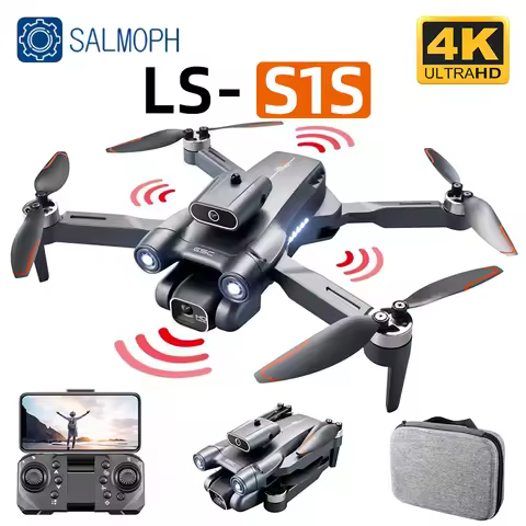 S1S Profesional Drone 4K HD Camera WIFI Obstacle Avoidance Optical Flow Brushless Motor MIni RC Quad
