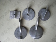 Yamaha 15 Hp 30 HP 40 HP 50 HP 60 HP 85 HP Outboard Engine Anti-Corrosion Zinc Block Heading Adjustm