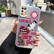 MHKETH Case For Infinix Hot 9 Play 10 11 Fashion Pet Cat Pattern Mobile Phone