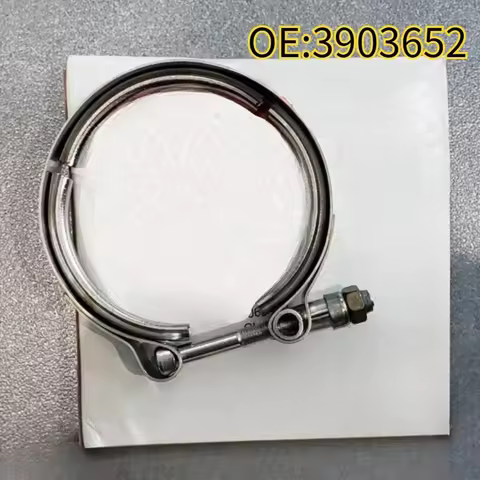 High quality New For 3903652 OEM V-Band Clamp HX35 Turbo Outlet For 6BT 5.9 89-02