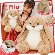 Cute Angry Rabbit Doll Pillow, Soft Stuffed Grumpy Bunny | Genuine Quality, Ready to Ship, Ideal Val