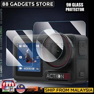 GlassPro Tempered Lens for DJI Action 6 / Action 5 Pro / Action 4 9H Clear Screen Protector